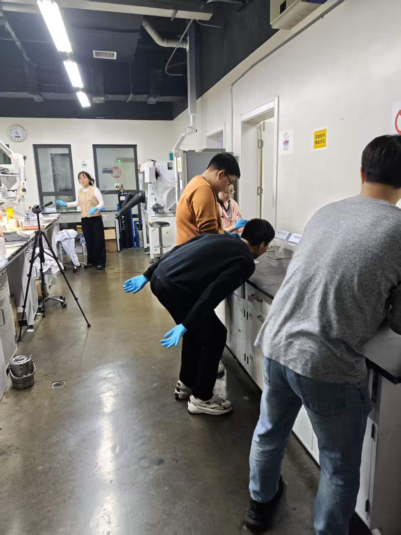 手套一戴，实验围观团集合